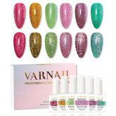 Hema-Free Rainbow Candy Reflective Gel Set G04 ( 🍭✨ 50% OFF⚡️ Limited Time)
