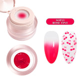 3-in-1 Stamping Ombre Paint Gel (Hema-Free) - SOP13 Rose Tint