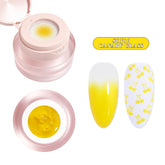 3-in-1 Stamping Ombre Paint Gel (Hema-Free) - SOP16 Canary Glass