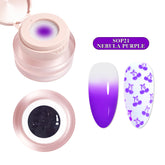 3-in-1 Stamping Ombre Paint Gel (Hema-Free) - SOP21 Nebula Purple