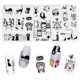 Nail Stamping Plates - Cat