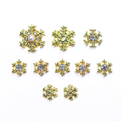 Snowflake Nail Charms