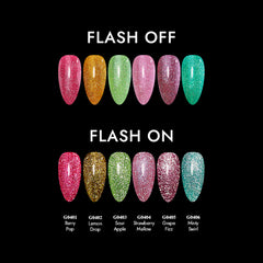 Hema-Free Rainbow Candy Reflective Gel - G0405 Grape Fizz