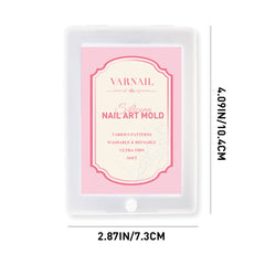 Nail Art Mold - JT017 Gothic Font