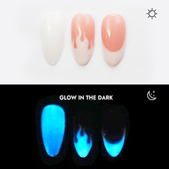 White Glow in the Dark Gel Polish