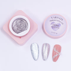 3-in-1 Platinum Cat Eye - CEP02 Dazzle Silver