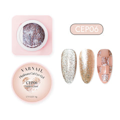 3-in-1 Platinum Cat Eye - CEP06 Golden Glam