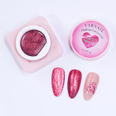 3-in-1 Platinum Cat Eye - CEP07 Ruby Jewel