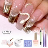 Trendy Nail Design Kit - No.7 Golden Snake