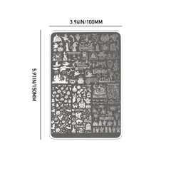 Nail Stamping Plates - Halloween