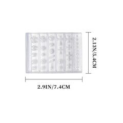 3D Nail Art Mold (Upgrade) - #58 Cross & Chain