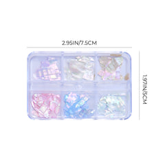 Aurora Shell Slices  - 6 Grids