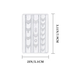 3D Nail Art Mold (Upgrade) - #54 Luxury French
