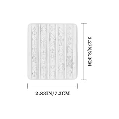 3D Nail Art Mold (Upgrade) - #57 Cross & Pin