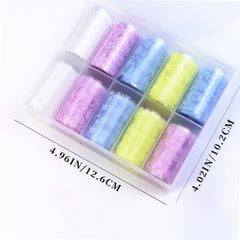 Nail Transfer Foil - Pastel Lace