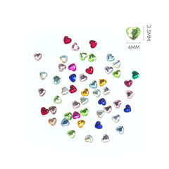 Heart Nail Charms