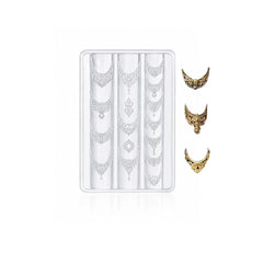 3D Nail Art Mold (Upgrade) - #54 Luxury French