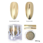 Mirror Metallic Nail Chrome Powder - VM06 Light Gold