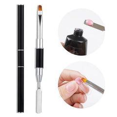 Dual-Ended Nail Art UV Gel Extension Brush VN1928