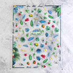 5D Nail Sticker - Rainforest