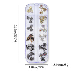 Halloween Nail Charms - 12 Grids