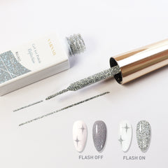 Reflective Liner Gel Art Polish - RGA02 Disco Ball