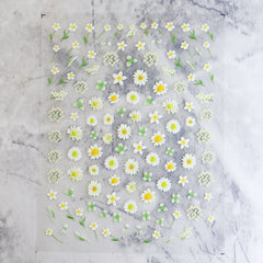 5D Nail Sticker - Daisy