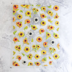 5D Nail Sticker - Sunflower