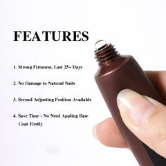 Upgrade Solid Nail Tips Adhesive Glue Gel
