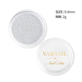 Micro Metallic Caviar Beads - Silver (0.4 mm)