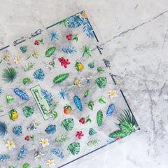 5D Nail Sticker - Rainforest