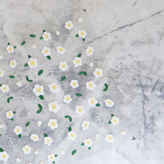 5D Nail Sticker - Camellia