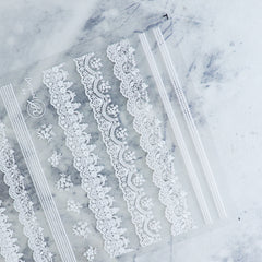 5D Nail Sticker - Dreamy Lace