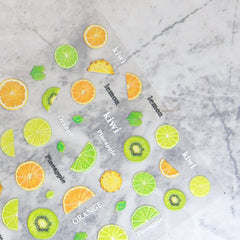 5D Nail Sticker - Vitamin C