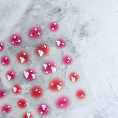 5D Nail Sticker - Blush Cloud