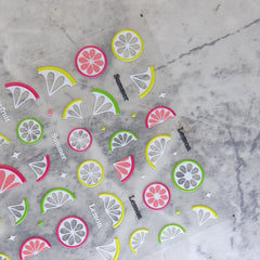 5D Nail Sticker - Lemon Slices