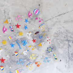 5D Nail Sticker - Summer Beach