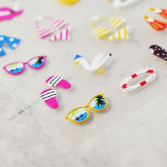 5D Nail Sticker - Summer Beach