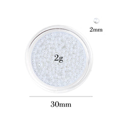 Round Pearls - 2 mm
