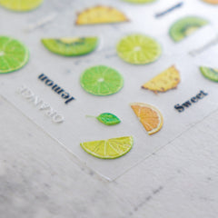 5D Nail Sticker - Vitamin C