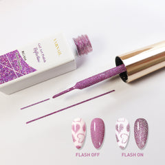 Reflective Liner Gel Art Polish - RGA04 Fairy Sparkly