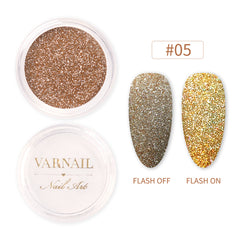 Reflective Nail Glitter - 05 Gold