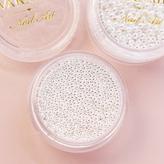 Metallic Caviar Beads - Silver (1 mm)