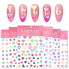 Nail Sticker - Colorful Stars