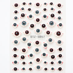 5D Nail Sticker Set- Spooky