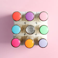 Gel Polish Color Display Swatches