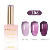 Glass Tint Gel Polish - 108 Dark Night Purple