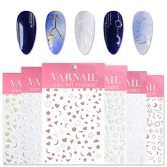 Nail Stickers - Star & Moon