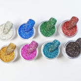 Reflective Nail Glitter Set