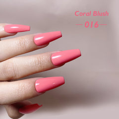 Gel Polish - 016 Coral Blush